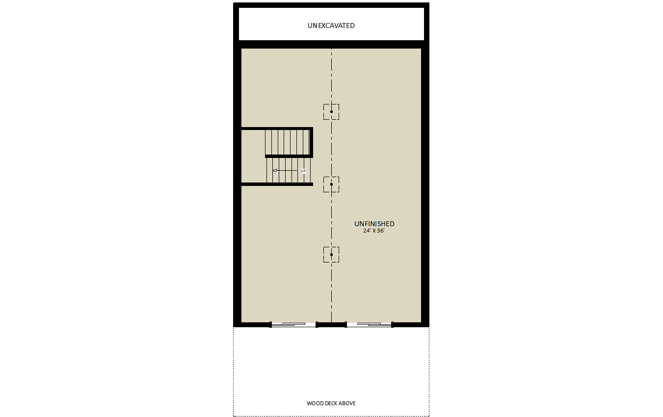 Starling IILower Level Floor Plan